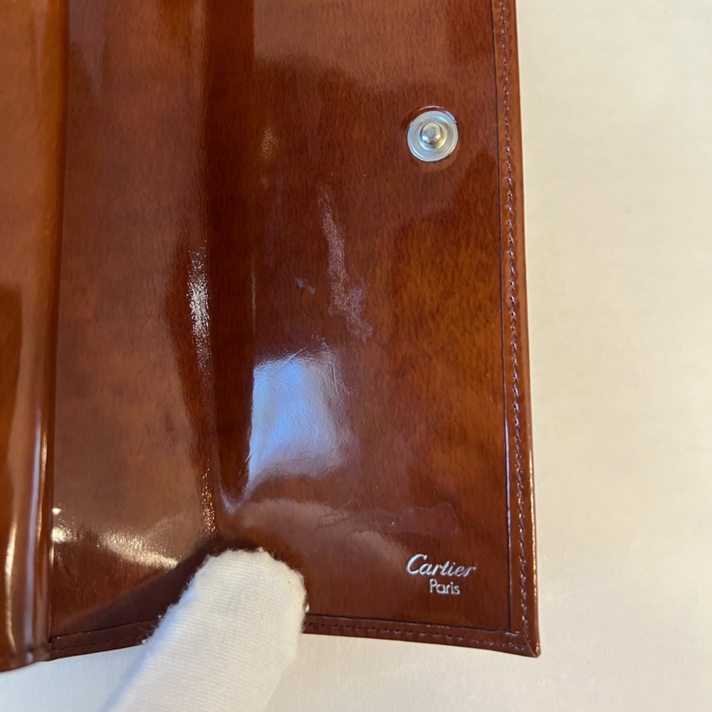 Cartier panther long wallet with box and COA card - Picture 9 of 16